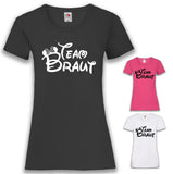 Junggesellenshirts.de Damenshirt JGA Shirt Team "Minnie"
