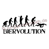 Junggesellenshirts.de Herrenshirt JGA Shirt Team "Biervolution"