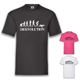 Junggesellenshirts.de Herrenshirt JGA Shirt Team "Biervolution"