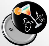 JGA Button "Bride Cocktail"