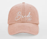 JGA Vintage Cap "Bride / Team Bride" mit Stick