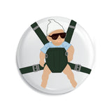 JGA Button "Baby Carlos"