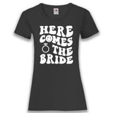 JGA Shirt "Here Comes The Bride"