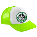 JGA Cap "Zero F*cks Given" 4 Farben