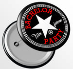 Junggesellenshirts.de Button JGA Button "Bachelor Party"