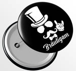 Junggesellenshirts.de Button JGA Button "Bräutigam"