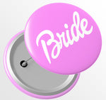 Junggesellenshirts.de Button JGA Button "Bride Barbie"