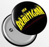 Junggesellenshirts.de Button JGA Button "Der Bräutigam Skateboard"