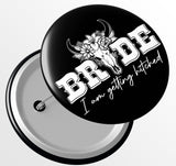 Junggesellenshirts.de Button JGA Button "Getting Hitched"