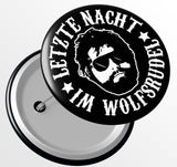 Junggesellenshirts.de Button JGA Button "Letzte Nacht Im Wolfsrudel"