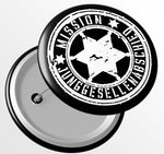 Junggesellenshirts.de Button JGA Button "Mission JGA"