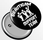 Junggesellenshirts.de Button JGA Button "Support Team"
