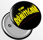 Junggesellenshirts.de Button JGA Button "Team Bräutigam Skateboard"