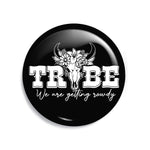 Junggesellenshirts.de Button Schwarz / 38mm JGA Button "Getting Rowdy"
