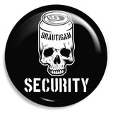 Junggesellenshirts.de Button Schwarz / 59mm JGA Button "Security Skull"