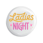 Junggesellenshirts.de Button Weiß / 38mm JGA Button "Ladies Night"