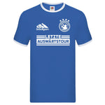 Junggesellenshirts.de Herrenshirt S / Blau JGA Shirt Bräutigam "Auswärtstour"