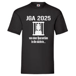 Junggesellenshirts.de Herrenshirt S / Schwarz JGA Shirt Bräutigam "Quarantäne"