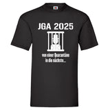 Junggesellenshirts.de Herrenshirt S / Schwarz JGA Shirt Bräutigam "Quarantäne"