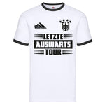 Junggesellenshirts.de Herrenshirt S / Weiß JGA Shirt Team "Auswärtstour II"