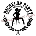 JGA Shirt "Bachelor Party" - Junggesellenshirts.de
