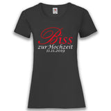 JGA Shirt Braut "Biss Zur Hochzeit" - Junggesellenshirts.de