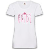 JGA Shirt Braut "Bride" - Junggesellenshirts.de