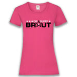 JGA Shirt Braut "Die Superbraut" - Junggesellenshirts.de