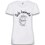 JGA Shirt Braut "Ich Heirate" Unicorn - Junggesellenshirts.de