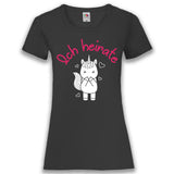 JGA Shirt Braut "Ich Heirate" Unicorn - Junggesellenshirts.de