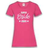 JGA Shirt Braut "Superbride" - Junggesellenshirts.de