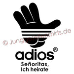 JGA Shirt Bräutigam "Adios" - Junggesellenshirts.de