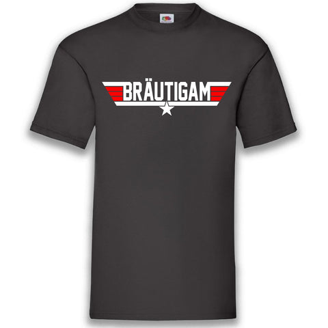 JGA Shirt Bräutigam "Bräutigam" - Junggesellenshirts.de