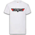 JGA Shirt Bräutigam "Bräutigam" - Junggesellenshirts.de