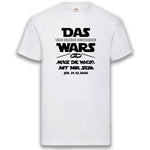 JGA Shirt Bräutigam "Das Wars II" - Junggesellenshirts.de