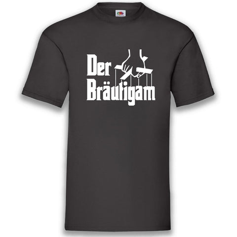 JGA Shirt Bräutigam "Der Bräutigam" - Junggesellenshirts.de