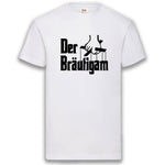 JGA Shirt Bräutigam "Der Bräutigam" - Junggesellenshirts.de