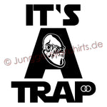 JGA Shirt Bräutigam "It's A Trap" - Junggesellenshirts.de