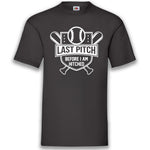 JGA Shirt Bräutigam "Last Pitch" - Junggesellenshirts.de