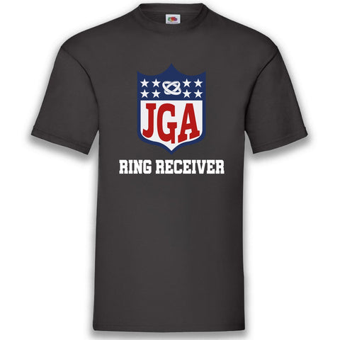 JGA Shirt Bräutigam "Ring Receiver" - Junggesellenshirts.de