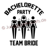 JGA Shirt Team "Bachelorette Party" - Junggesellenshirts.de