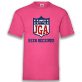 JGA Shirt Team "Beer Receiver" - Junggesellenshirts.de