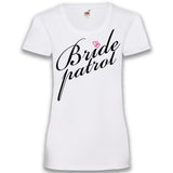 JGA Shirt Team "Bride Patrol" - Junggesellenshirts.de