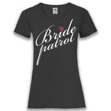 JGA Shirt Team "Bride Patrol" - Junggesellenshirts.de