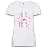 JGA Shirt Team "Bride Tribe" - Junggesellenshirts.de