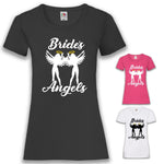 JGA Shirt Team "Bride's Angels" - Junggesellenshirts.de