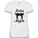 JGA Shirt Team "Bride's Angels" - Junggesellenshirts.de