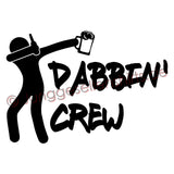 JGA Shirt Team "Dabbin' Crew" - Junggesellenshirts.de
