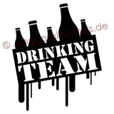 JGA Shirt Team "Drinking Team" - Junggesellenshirts.de