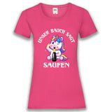 JGA Shirt Team "Einhorn Saufen" - Junggesellenshirts.de